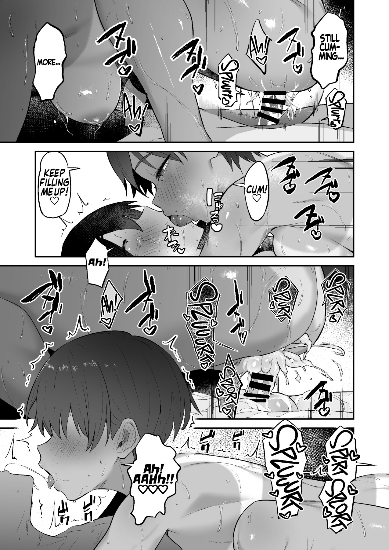 Hentai Manga Comic-Milked Dry By The Super Horny Girl From The Track And Field Club-Read-34